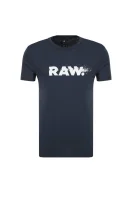 T-shirt Broaf G- Star Raw granatowy