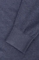 Plaited CTN Silk Sweater Tommy Hilfiger blue