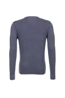 Sweter Plaited CTN Silk Tommy Hilfiger niebieski