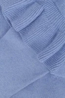 Wełniany sweter Francisca BOSS BLACK niebieski