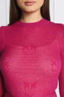 Wełniany sweter COCARUM | Regular Fit | z dodatkiem kaszmiru Pinko fuksja