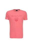 T-shirt Tonal Gant Shield Gant różowy