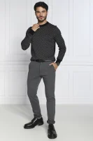woolen sweater lacrimo | regular fit BOSS BLACK black