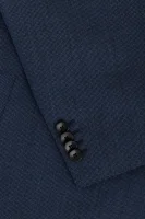 Johnstons3 Lenon1 Suit BOSS BLACK navy blue