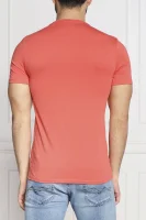 T-shirt ORIGINAL LOGO | Slim Fit GUESS koralowy