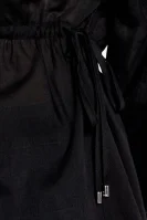 Bluzka MUSSOLA RICAM | Regular Fit Pinko czarny