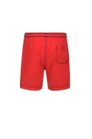 Villa Solid Swim Shorts Napapijri red