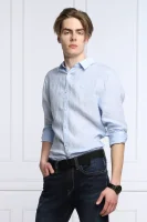 Linen shirt COLLINS | Regular Fit GUESS blue