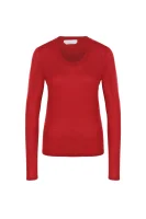 Sweter Fayola BOSS BLACK czerwony