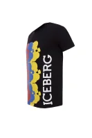 T-shirt Iceberg czarny