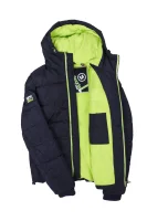 Sports Puffer jacket Superdry navy blue