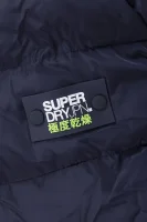 Sports Puffer jacket Superdry navy blue