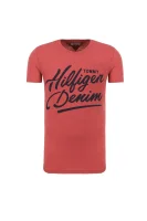 T-shirt Hilfiger Denim czerwony