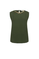Silk blouse Michael Kors green