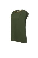 Silk blouse Michael Kors green