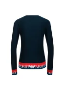 Sweater Emporio Armani navy blue