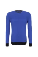 Girocollo Tre Colori Sweater Trussardi blue