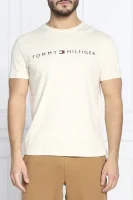 T-shirt FLAG | Regular Fit Tommy Hilfiger beige
