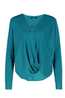 Blouse MALOU | Loose fit GUESS turquoise