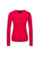Wool sweater | Regular Fit Emporio Armani red
