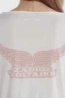 T-shirt TUNISIEN | Regular Fit Zadig&Voltaire ecru