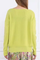 бавовняний светр | loose fit | з додаванням шовку RIANI лимоновий