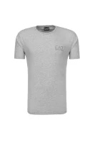 T-shirt EA7 popielaty