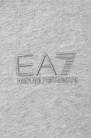T-shirt EA7 popielaty