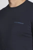 футболка 2 шт. | regular fit Emporio Armani темно-синій
