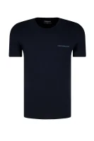T-shirt 2-pack | Regular Fit Emporio Armani granatowy
