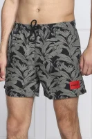 шорти для плавання aloha | regular fit Hugo Bodywear зелений