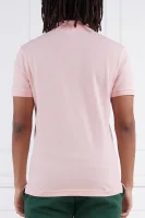Поло | Slim Fit Lacoste пудрово-рожевий
