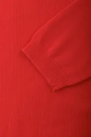 Sweter | Regular Fit EA7 czerwony