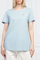 T-shirt | Oversize fit DONDUP - made in Italy błękitny