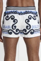 Szorty kąpielowe | Longline Fit Dolce & Gabbana niebieski