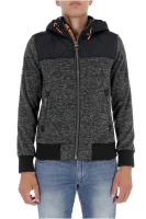 Sweatshirt Storm Mountain Hybrid | Regular Fit Superdry gray