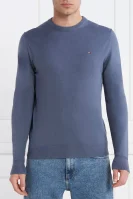 Sweater | Regular Fit | with addition of cashmere Tommy Hilfiger 	teal	