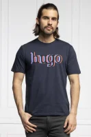 футболка dontrol | regular fit HUGO темно-синій