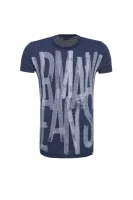 T-shirt Armani Jeans granatowy