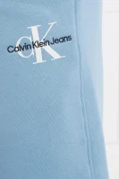 Шорти MONOLOGO | Regular Fit CALVIN KLEIN JEANS блакитний