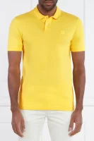 Polo Passenger | Slim Fit BOSS ORANGE żółty