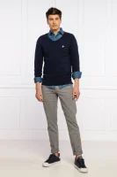 светр joachim | slim fit GUESS темно-синій