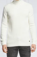 Sweter Orlin | Regular Fit | z dodatkiem wełny Joop! Jeans kremowy