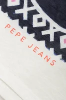 Bluzka NATALIA | Loose fit Pepe Jeans London kremowy