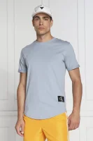 футболка | regular fit CALVIN KLEIN JEANS блакитний