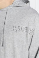 лонгслів unite ls- hood | regular fit Hugo Bodywear сірий