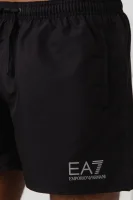 шорти для плавання | regular fit EA7 чорний