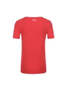 T-shirt | Regular Fit Emporio Armani czerwony