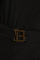 Wełniana spódnica Balmain czarny