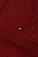 Es Badge polo shirt Tommy Hilfiger claret